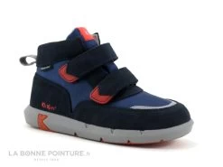 Kickers JUNIBO Marine Rouge 878780-10 - Basket Montante Velcro -Les chaussures ne mentent jamais. cd24607c73b9e66c561f35ea11d5d5ef img 3709.jpg 164435