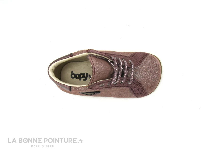 Bopy ZECOCO - Chaussure BEBE Fille Cuir Rose 8 Bopy ZECOCO - Chaussure BEBE Fille Cuir Rose – Image 6