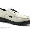 Kickers KICK DECKLOW Blanc Casse Vernis - 911270 - Derbi Femme