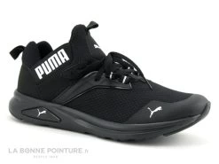Puma ENZO 2 Refresh Black 376687 - Basket Homme Noire