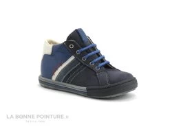 Bopy ZANATOL Marine - Chaussure Montante BEBE GARCON