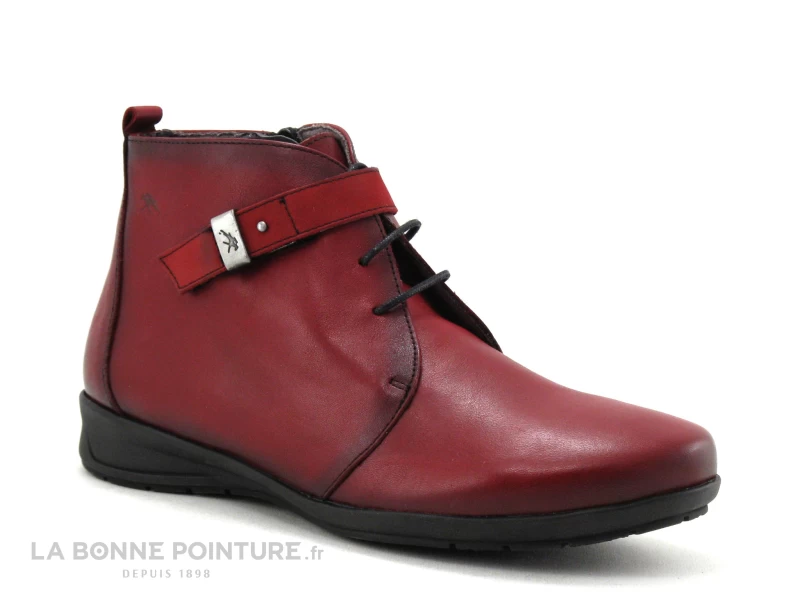 Fluchos NOA 9976 Rouge - Chaussure Montante Femme 7 Fluchos NOA 9976 Rouge - Chaussure Montante Femme – Image 5