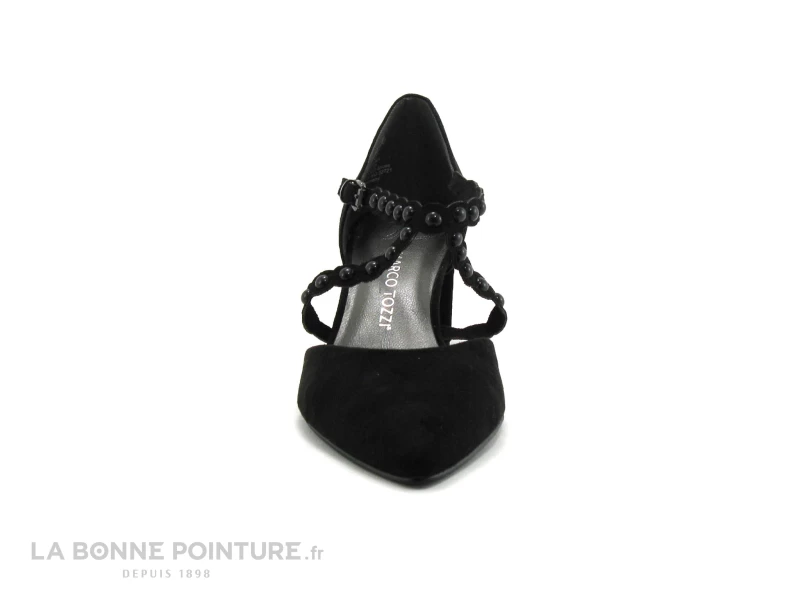 Marco Tozzi 2-24403-22 - Lanieres Tressees - Escarpin Noir 4 Marco Tozzi 2-24403-22 - Lanieres Tressees - Escarpin Noir – Image 2