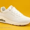 Skechers 177094 Uno Golden Air - White - Basket Basse Blanche - Femme
