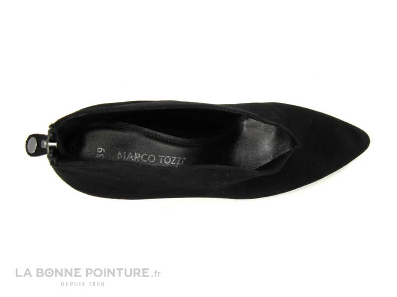 Marco Tozzi 2-25019-25 Black - Escarpin Montant Talon Haut - Zip 8 Marco Tozzi 2-25019-25 Black - Escarpin Montant Talon Haut - Zip – Image 6
