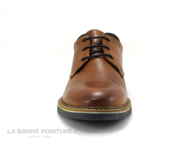 Bugatti CAJ 331837054100 Cognac - Chaussure Derbi Homme Marron 4 Bugatti CAJ 331837054100 Cognac - Chaussure Derbi Homme Marron â Image 2