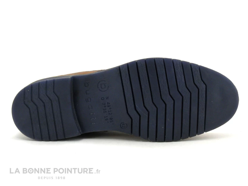 Bugatti CAJ 331837054100 Cognac - Chaussure Derbi Homme Marron 9 Bugatti CAJ 331837054100 Cognac - Chaussure Derbi Homme Marron â Image 7