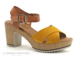 Valerias 5208 Ocre - Marron - Sandale Talon - Jaune -Les chaussures ne mentent jamais. cd24607c73b9e66c561f35ea11d5d5ef img 4593.jpg 134043