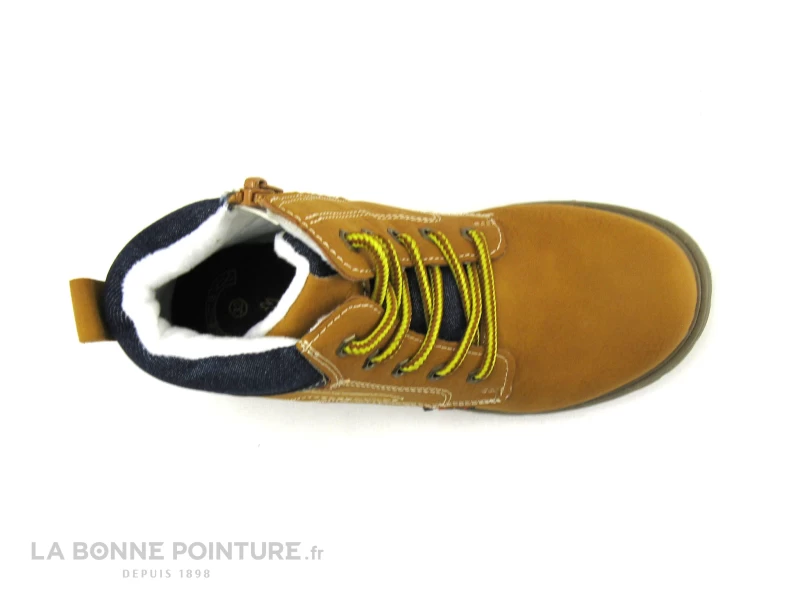 Wipop WELKOR Camel - Haut Jean Bleu - Bottillon GARCON 6 Wipop WELKOR Camel - Haut Jean Bleu - Bottillon GARCON â Image 4