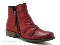 Lou Kristensen IB17163 Dk Red - Bottine Femme Cuir Rouge Fonce -Les chaussures ne mentent jamais. cd24607c73b9e66c561f35ea11d5d5ef img 4708.jpg 153068