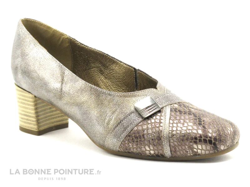 Pedi Girl BEN N Vison Bronze Escarpin Classique 3 Pedi Girl BEN N Vison Bronze Escarpin Classique