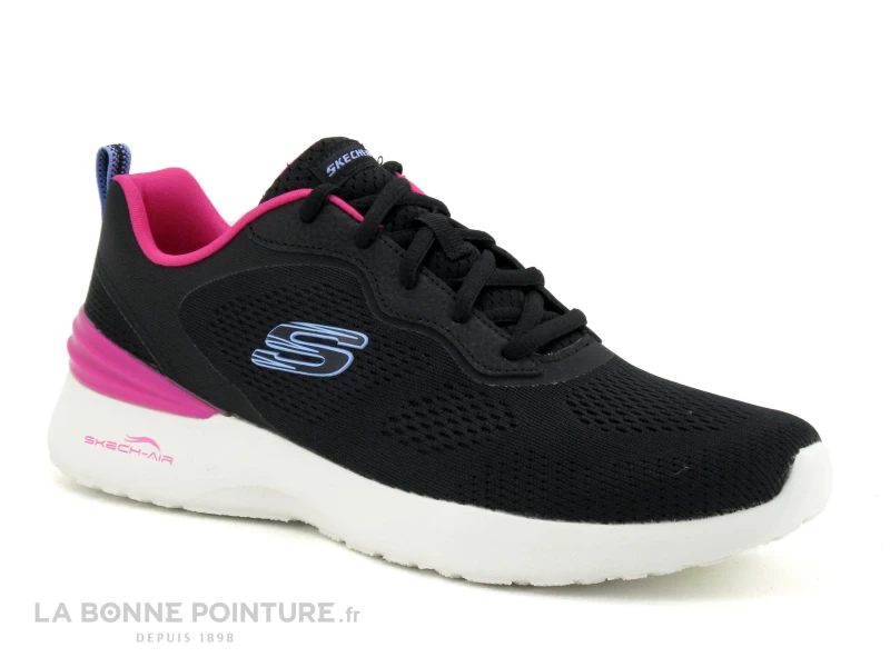 Skechers 149753 - Skech-air Dynamight New Grind - Noir - Basket Femme 7 Skechers 149753 - Skech-air Dynamight New Grind - Noir - Basket Femme â Image 5