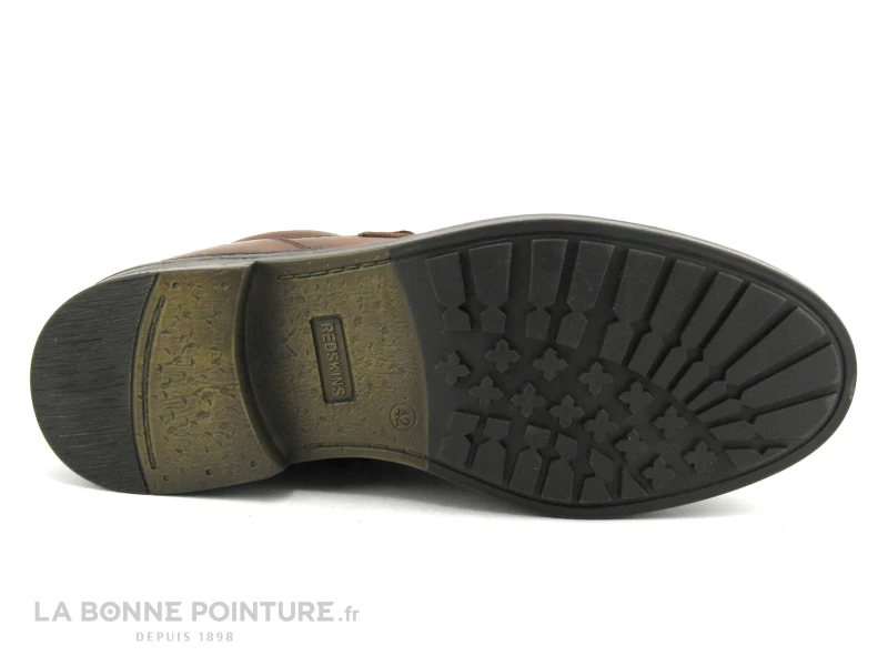 Redskins TRIOMPHE Cognac NS89147 - Boots Homme Cuir Marron 9 Redskins TRIOMPHE Cognac NS89147 - Boots Homme Cuir Marron – Image 7