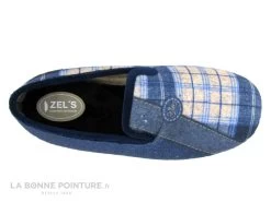 Zels 7023 Marino - Ecossais - Charentaise Bleu Marine Homme -Les chaussures ne mentent jamais. cd24607c73b9e66c561f35ea11d5d5ef img 4983.jpg 177714