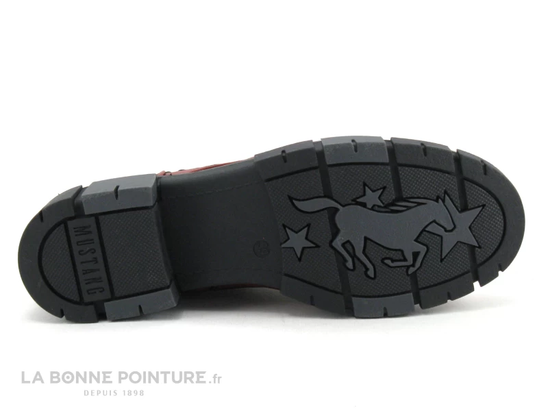 Mustang 1443 502 5 - Bottine Rouge Femme 9 Mustang 1443 502 5 - Bottine Rouge Femme – Image 7