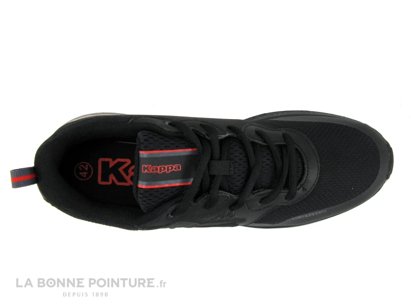 Kappa SPLINTER MAN A10 - Black Dk Grey Red - Basket Running Homme 8 Kappa SPLINTER MAN A10 - Black Dk Grey Red - Basket Running Homme â Image 6