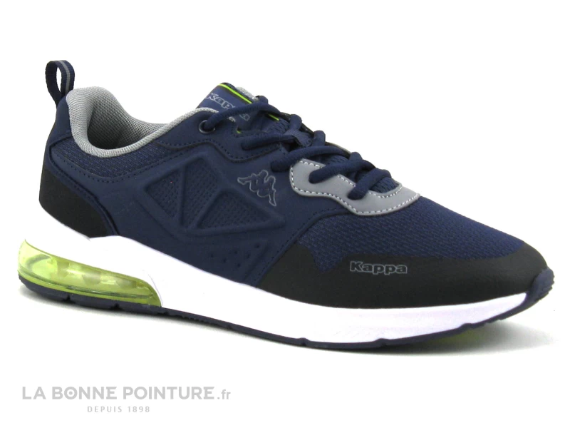 Kappa SPLINTER MAN A1N - Dk Denim Black Grey Green - Basket Homme 7 Kappa SPLINTER MAN A1N - Dk Denim Black Grey Green - Basket Homme – Image 5