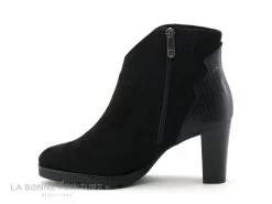 Marco Tozzi 2-25841-25 Black Comb - Bottines Velours Talon Haut -Les chaussures ne mentent jamais. cd24607c73b9e66c561f35ea11d5d5ef img 5190.jpg 153720