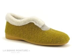 Zels 2276 Ocre - Chausson Semi-montant Femme - Interieur Laine -Les chaussures ne mentent jamais. cd24607c73b9e66c561f35ea11d5d5ef img 5288.jpg 177978