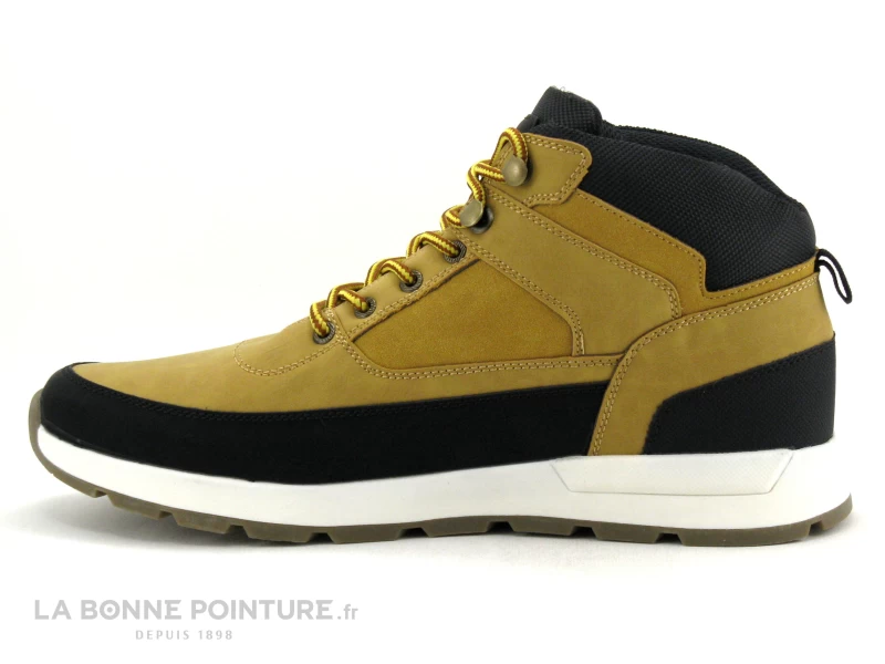 Broker And Co 2063 Camel Noir - Chaussure Montante Homme 4 Broker And Co 2063 Camel Noir - Chaussure Montante Homme â Image 2