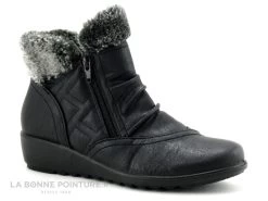 Sweet R CRIVON Noir - Haut Fourrure Grise - 2 Zips - Boots Femme -Les chaussures ne mentent jamais. cd24607c73b9e66c561f35ea11d5d5ef img 5361.jpg 178173