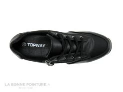 TopWay B775860 Black - Basket Noire Femme Zip Et Lacet -Les chaussures ne mentent jamais. cd24607c73b9e66c561f35ea11d5d5ef img 5393.jpg 178189