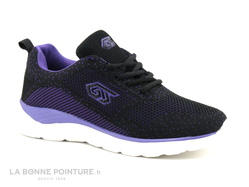DT New York B387763 - Noir - Violet - Basket Maille Femme 7 DT New York B387763 - Noir - Violet - Basket Maille Femme – Image 5