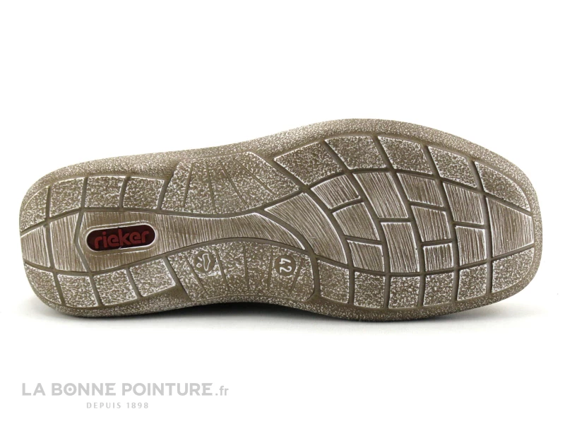 Rieker 03030-25 - Marron Clair - Chaussure A Lacet Homme Avec Zip 9 Rieker 03030-25 - Marron Clair - Chaussure A Lacet Homme Avec Zip â Image 7