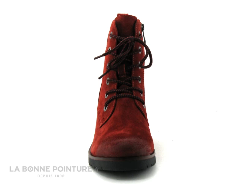 Marco Tozzi 2-25202-25 Red - Bottine Rouge Talon Large 4 Marco Tozzi 2-25202-25 Red - Bottine Rouge Talon Large – Image 2