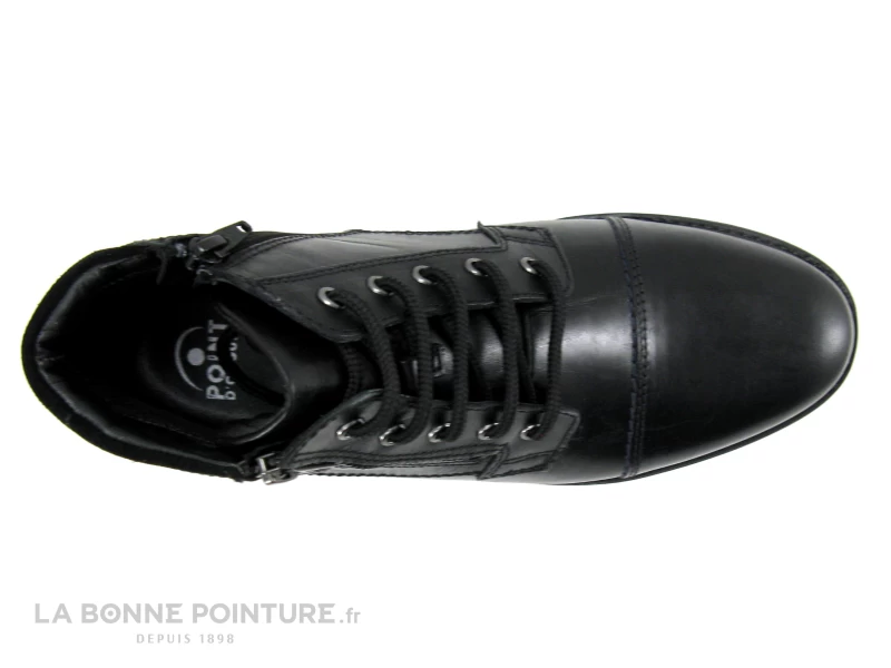 Point D Orgues FORY Noir - Boots Homme - 2 Fermetures Eclair 8 Point D Orgues FORY Noir - Boots Homme - 2 Fermetures Eclair – Image 6