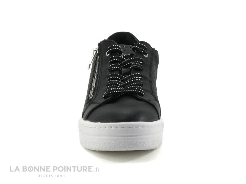 Marco Tozzi 2-23718-28 Black Comb - Basket Noire Femme 4 Marco Tozzi 2-23718-28 Black Comb - Basket Noire Femme â Image 2