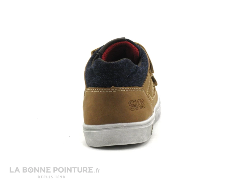 SK8 By Bopy TASSEVEL - Caramel -Chaussure Velcro Enfant 6 SK8 By Bopy TASSEVEL - Caramel -Chaussure Velcro Enfant – Image 4