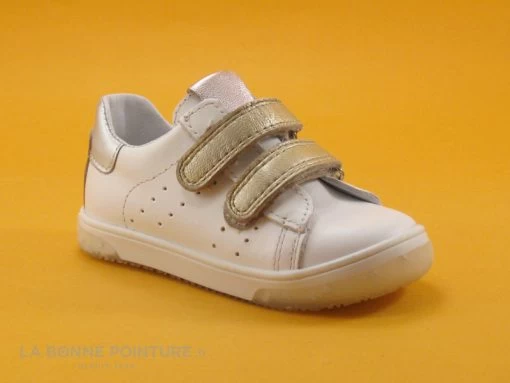 Bopy RETAIL Blanc Or - Basket BEBE Fille Avec Velcro -Les chaussures ne mentent jamais. cd24607c73b9e66c561f35ea11d5d5ef img 6021.jpg 166766
