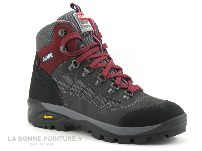 Olang TARVISIO Tex Bordeaux 812 - Chaussure Montante Marche Femme 7 Olang TARVISIO Tex Bordeaux 812 - Chaussure Montante Marche Femme â Image 5