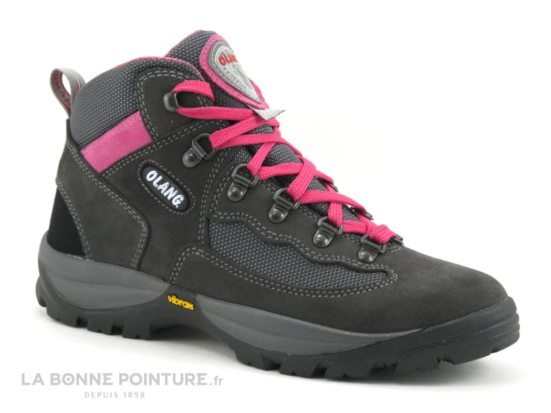 Olang GOTTARDO Tex Anthracite Fuxia - Basket Montante Rando Femme 7 Olang GOTTARDO Tex Anthracite Fuxia - Basket Montante Rando Femme – Image 5