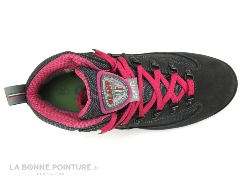 Olang GOTTARDO Tex Anthracite Fuxia - Basket Montante Rando Femme 8 Olang GOTTARDO Tex Anthracite Fuxia - Basket Montante Rando Femme – Image 6