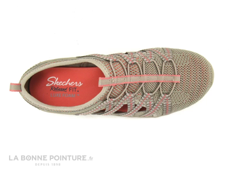 Skechers Reggae Fest 2-0 Happy Getaway Beige Rose - Chaussure Aeree F 8 Skechers Reggae Fest 2-0 Happy Getaway Beige Rose - Chaussure Aeree F – Image 6