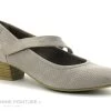 Jana 8-24363-20 Stone - Escarpin Beige Taupe Avec Bride