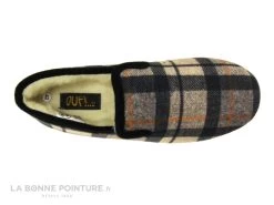 Ouf Broceliande CLARET Beige - Noir Orange - Charentaise Homme -Les chaussures ne mentent jamais. cd24607c73b9e66c561f35ea11d5d5ef img 6657.jpg 155376