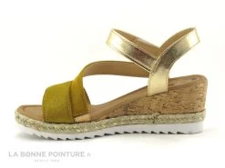 Morans TICTAQUE 28554 Jaune Or - Sandale Compensee Femme -Les chaussures ne mentent jamais. cd24607c73b9e66c561f35ea11d5d5ef img 6685.jpg 155456