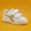 Diadora GAME P TD Girl White Gold - Basket Velcro Fille - Blanc Et Or 2 Diadora GAME P TD Girl White Gold - Basket Velcro Fille - Blanc Et Or -Les chaussures ne mentent jamais. cd24607c73b9e66c561f35ea11d5d5ef img 6710.jpg 167620
