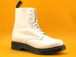 Dr. Martens Dr Martens PASCAL Optical White Virginia - 26802543 - Bottine Blanche