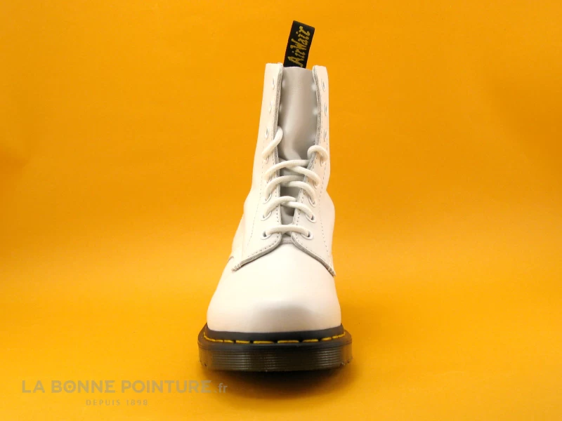 Dr. Martens Dr Martens PASCAL Optical White Virginia - 26802543 - Bottine Blanche 4 Dr. Martens Dr Martens PASCAL Optical White Virginia - 26802543 - Bottine Blanche – Image 2