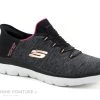 Skechers Slip-ins 149937 Summits Dazzling Haze - Basket Noire Femme