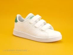 Adidas EF0223 Advantage C Blanc Vert Gris - Basket Enfant Velcro -Les chaussures ne mentent jamais. cd24607c73b9e66c561f35ea11d5d5ef img 6882.jpg 139228