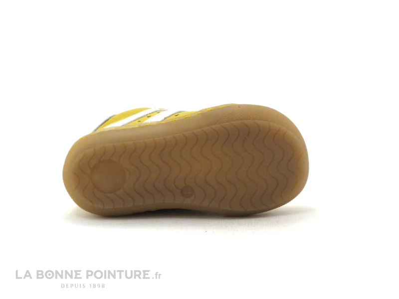 Bellamy SILVIN - 046004 - Chaussure Montante BEBE Cuir Jaune 9 Bellamy SILVIN - 046004 - Chaussure Montante BEBE Cuir Jaune â Image 7
