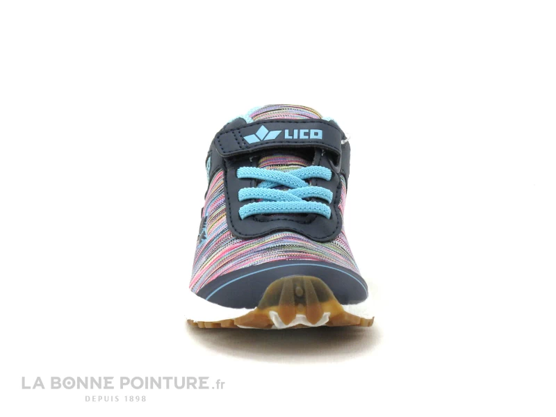 Lico BARNEY Bleu Multicolore - Basket Fille 4 Lico BARNEY Bleu Multicolore - Basket Fille – Image 2