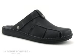 Green Hill 2307 35200 - Nero - Sabot Homme Cuir Noir