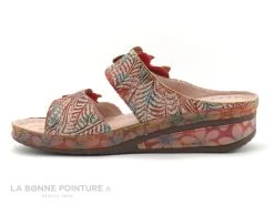 Laura Vita JACDISO 06 Rouge - Brides Avec Fleurs - Mule Femme -Les chaussures ne mentent jamais. cd24607c73b9e66c561f35ea11d5d5ef img 7231.jpg 168346