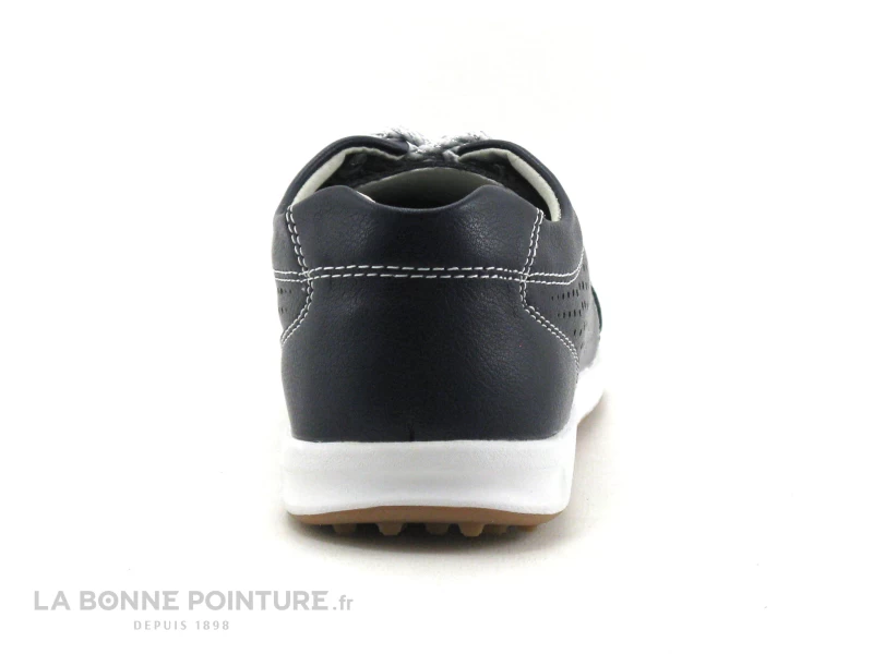 Morans WADLEY Marine - Chaussure A Lacet Femme Cuir Bleu 6 Morans WADLEY Marine - Chaussure A Lacet Femme Cuir Bleu – Image 4